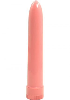 LADYS MOOD 7 INCH PLASTIC VIBRATOR PINK