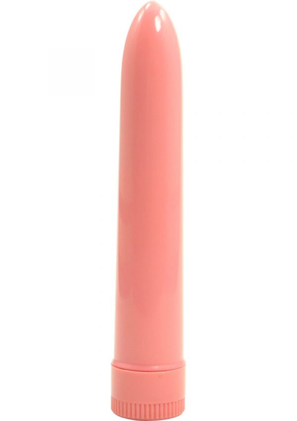 LADYS MOOD 7 INCH PLASTIC VIBRATOR PINK