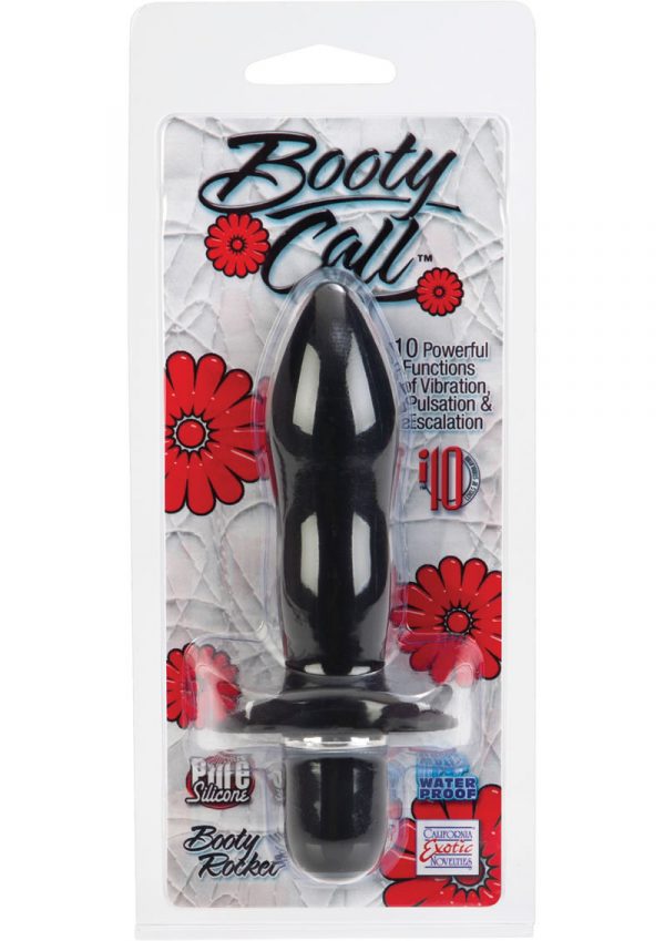 Booty Call Booty Rocket Silicone Probe Waterproof Black