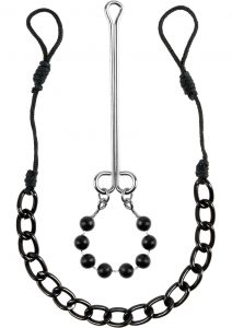 Fetish Fantasy Series Limited Edition Nipple and Clit Jewelry Black