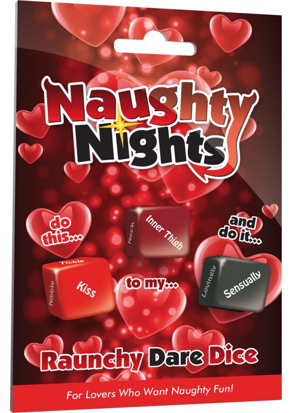 Naughty Nights Raunchy Dare Dice Game