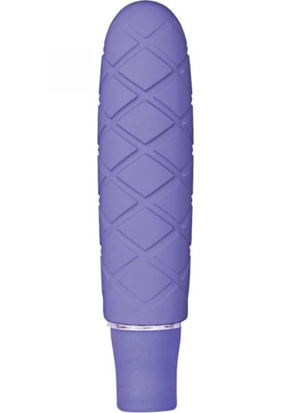 Luxe Cozi Mini Silicone Vibe Waterproof Periwinkle 4.75 Inch