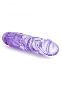 Naturally Yours The Little One Jelly Dildo Waterproof Purple 6.70 Inch