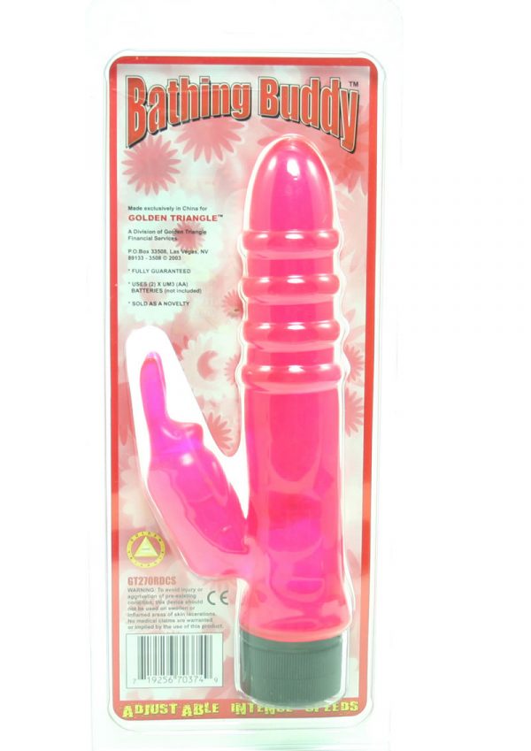 BATHING BUDDY VIBRATOR PINK WATRPROOF