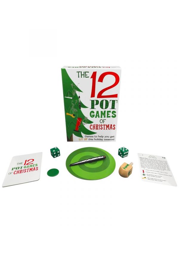 12 Pot Games Of Christmas Novelty