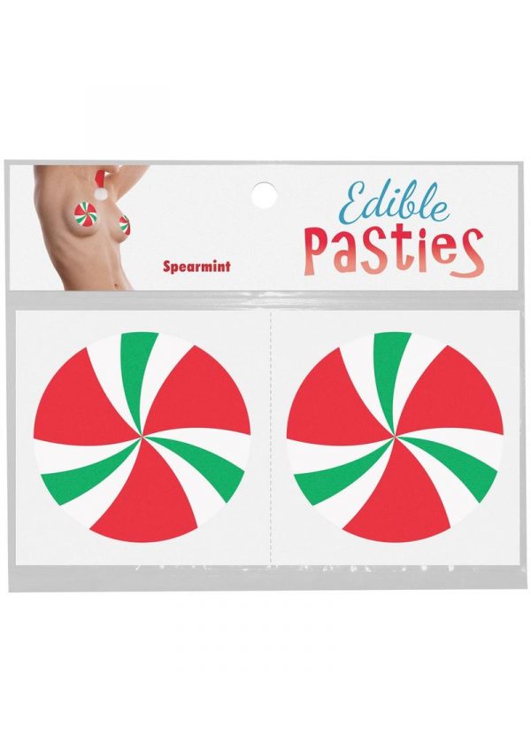 Candy Swirls Nipple Pasties Spearmint