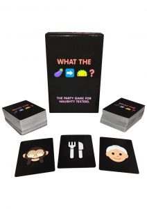 What The Eggplant to Taco Naughty Emoji Card Game.