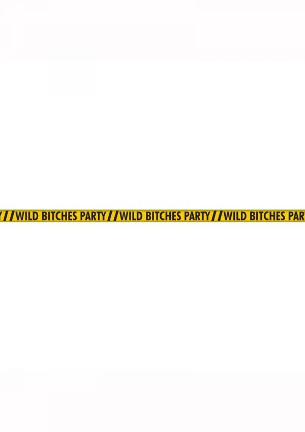 Wild Bitches Party Tape - Yellow/Black