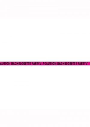 Bachelorette Party Tape - Pink/Black