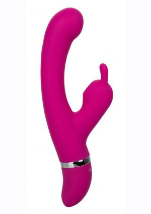 Foreplay Frenzy Bunny Kisser Silicone Rabbit Vibrator - Purple