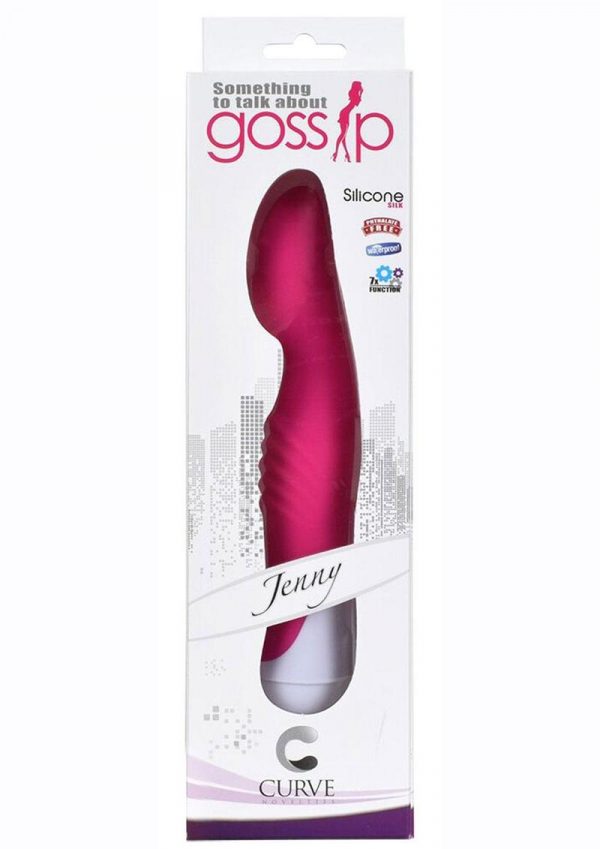 Gossip Jenny 7 Function G-Spot Silicone Vibrator - Pink